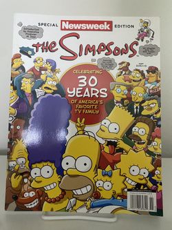 THE SIMPSONS NEWS WEEK SPECIAL EDITION 