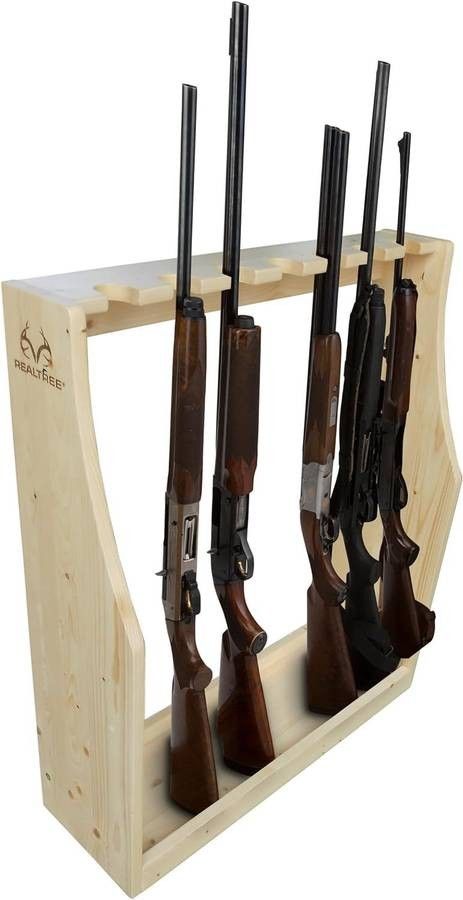 New! 7 Riffle Shotgun Storage Rack