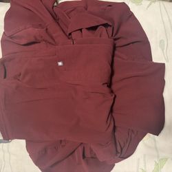 Figs Scrubs 2XL Burgundy 