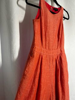 Linen Jumpsuit with Pockets