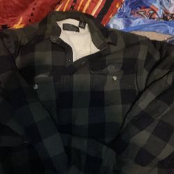 Mens Sherpa Jacket Large / XL 