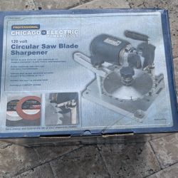 Chicago 120 volt circular 10-in blade sharpener never use new in box