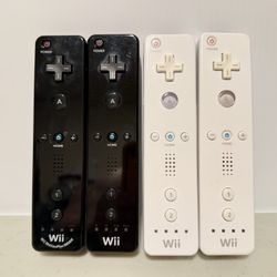 Nintendo Wii Controllers And Nunchucks $10-$25