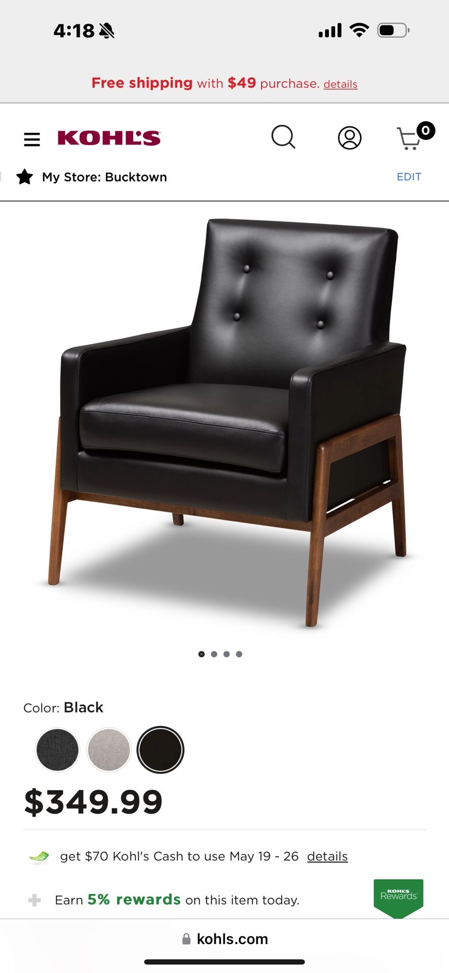 Sofa Chair Braxton Studio