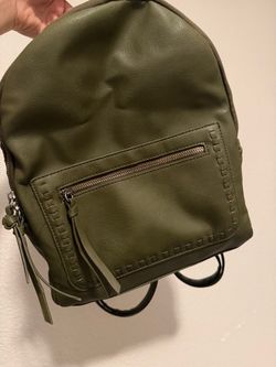 Green backpack