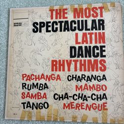 The Most Spectacular Latin Dance Rhythms LP Record Seeco SS – 4