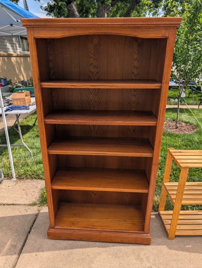 Solid Wood Bookcase