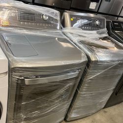 LG TOPLOAD GAS SET STAINLESS STEEL 