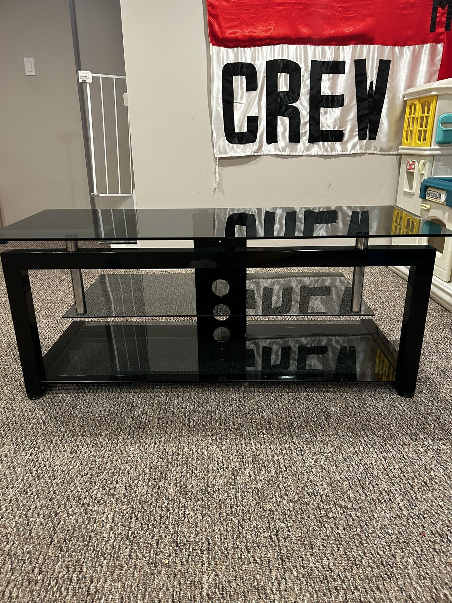 Glass TV Stand 