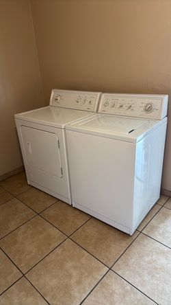 Washer and dryer kenmore