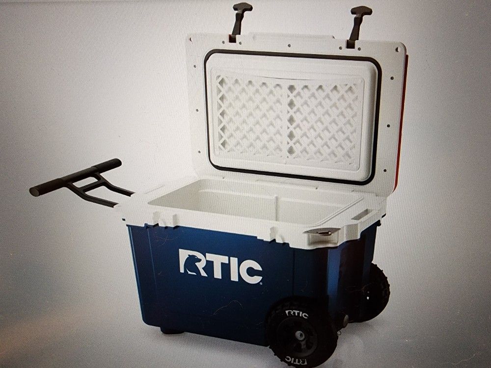 Rtic Ultra Light Wheeled Cooler 52 Qt