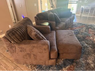 Chocolate Brown Sofa
