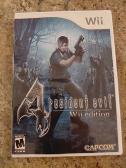 Resident Evil 4 Wii Edition Nintendo Wii