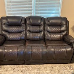 Leather Couch Electronic
