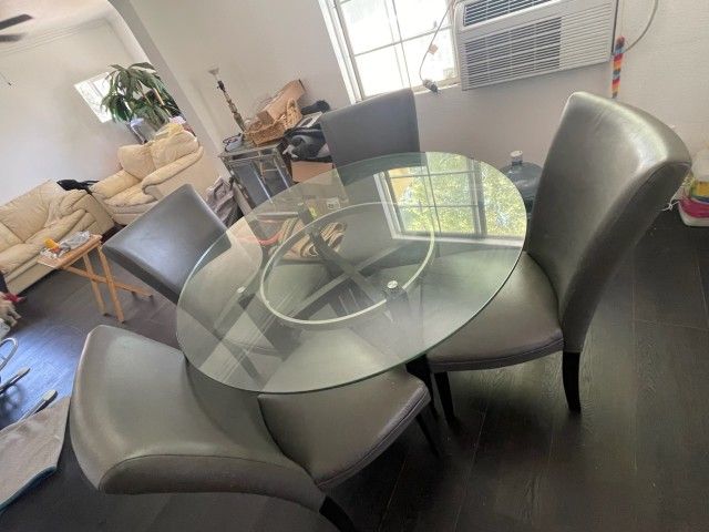 Glass Dining Table