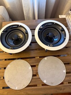 TruAudio In-Ceiling Speakers Pair with Grilles