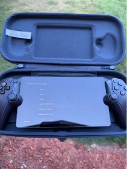 Sony PlayStation Portal - Midnight Black with hard case
