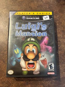 Luigi’s mansion GameCube