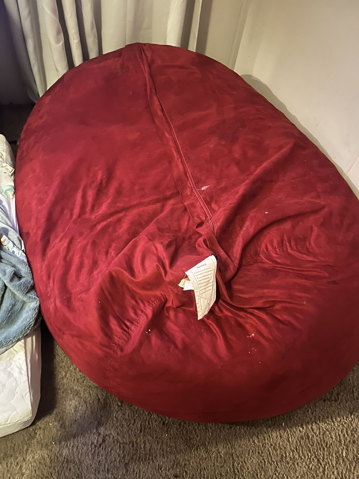 Giant Red Bean Bag