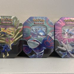 Pokemon Azure Legends Tins 
