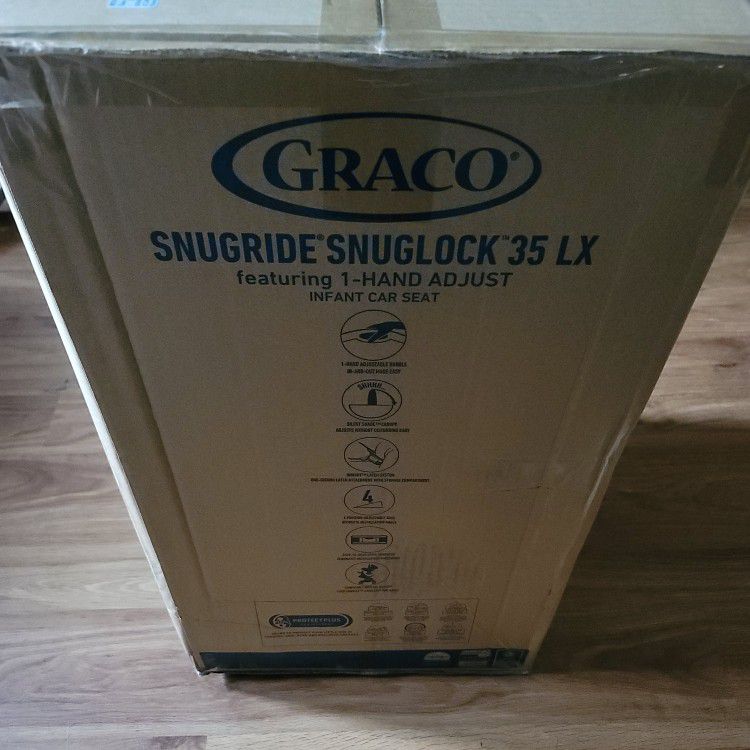 Graco SnugRide SnugLock 35 LX Infant Car Seat | Baby Car Seat, Tansy