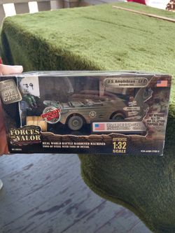 Forces Of Valor WW2 1/32 Diecast US Amphibian Jeep