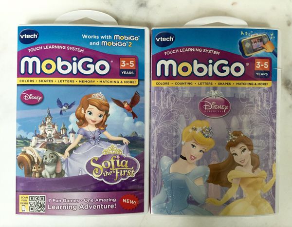 Mobigo Touch game = New Mobigo 2 Disney SOFIA the First = VTech Mobigo Sealed 