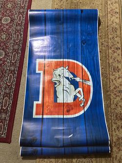 Denver Broncos Corn Hole Vinyl Wraps Decals