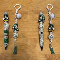 Disney’s Mickey & (Rare) Minnie St. Patrick’s Day Gift Pen/Keychain Sets