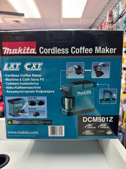 Makita DCM501Z 18V LXT® / 12V max CXT® Lithium-Ion Cordless Coffee Maker, Tool Only