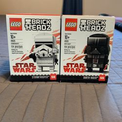 *Retired* Darth Vader & Stormtrooper Brickheadz