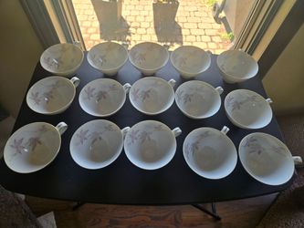 Mikasa Annabel Fine China Tea Cups - Set of 15