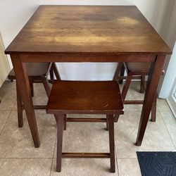 Dining Table + Bench Chairs