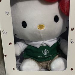 Starbucks Hello Kitty Plushie 