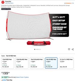 16’ x 10’ Powernet Sports Barrier Net