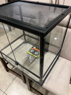 Brand new-45 gallon terrarium-24x24x18