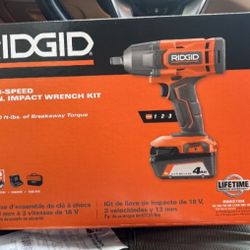Ridgid 1/2 Impact Wrench 
