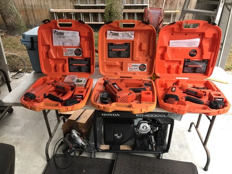 Pasload cordless nail guns