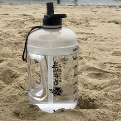 Gallon Water Bottle Motivational Gym Water Bottle 