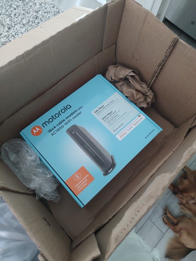 I Sell Motorola Cable Modem Ac 1900 Wifi Router 