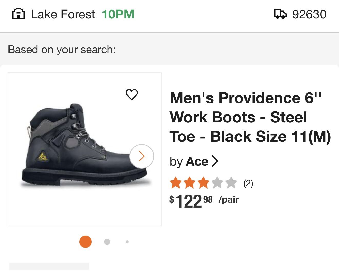 Steel Toe Work Boots