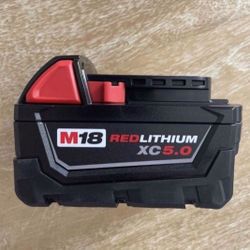 Milwaukee M18 5.0 Battery
