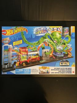 Hot Wheels Ultimate OCTO CARWASH Playset