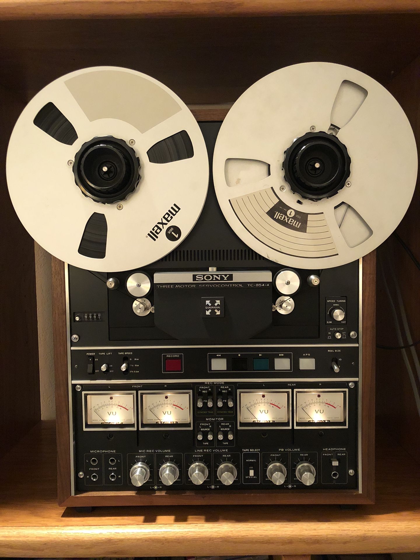 Sony 854 4 Channel Reel To Reel