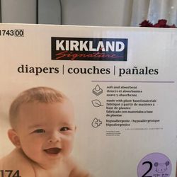 Kirkland Diapers Size 2 (174 CT)