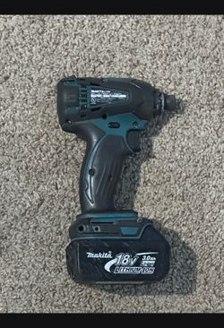 Makita 18V Impact Driver (Tool & 3.0 Ah Battery Only)