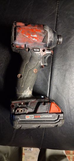 Milwaukee M18 Cordless Impact Driver with Battery no charger 79$