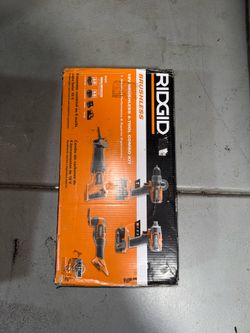 RIDGID 18V Brushless 4-Tool Combo Kit