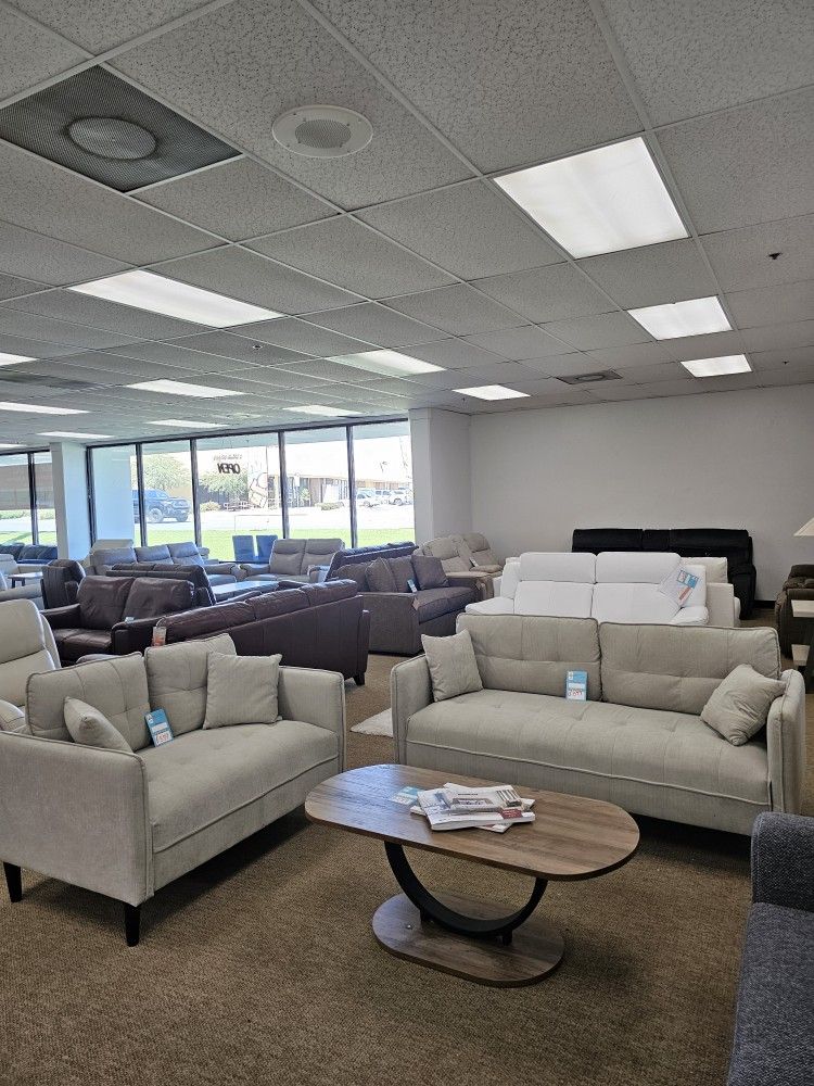 Fabric Sofa Set