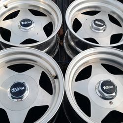 15" Eagle Alloy Ultra 5 Star Rims 